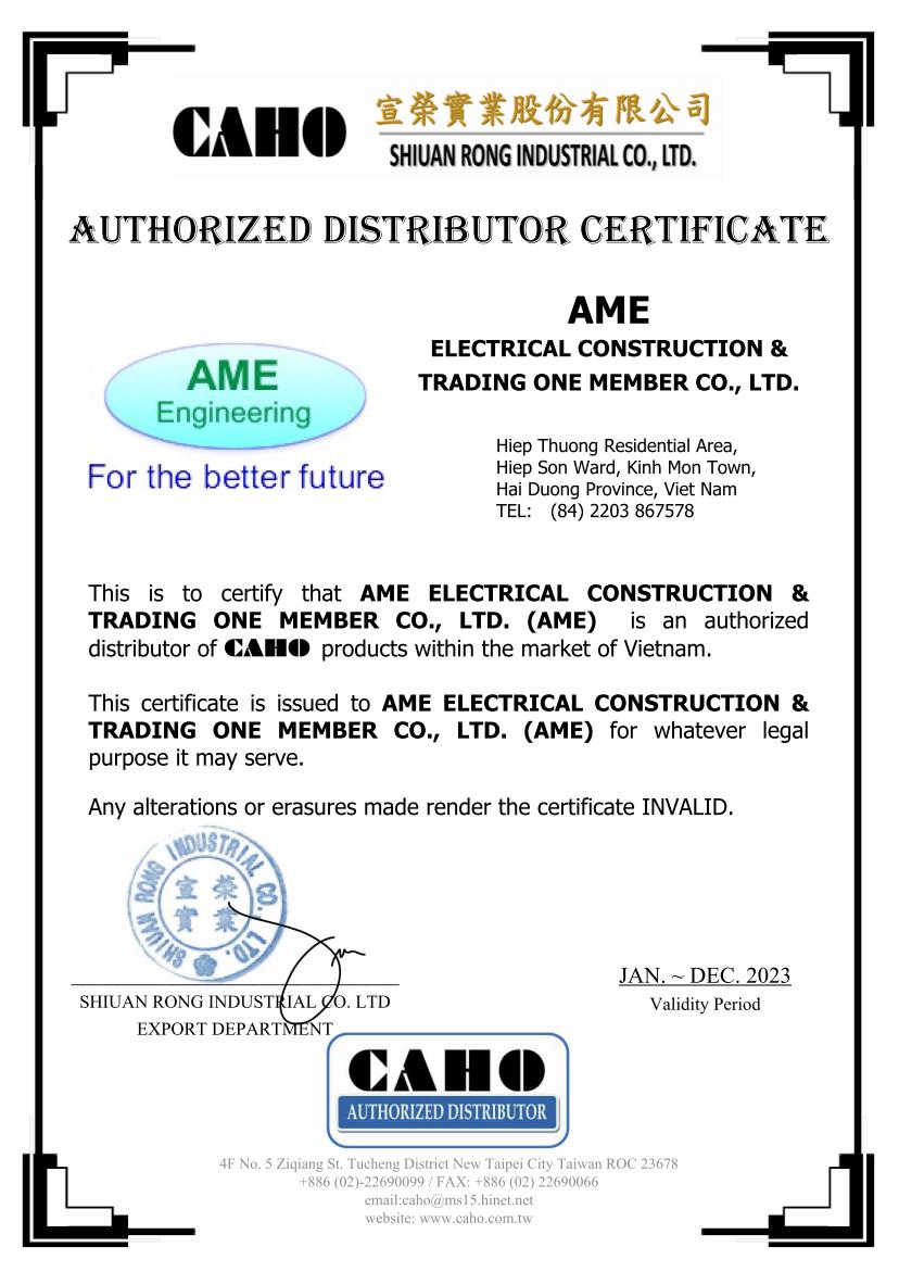Certificate 2023