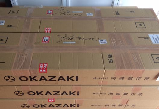 AME cung cấp thành công gói cảm biến nhiệt độ Okazaki (Japan) T1.2017