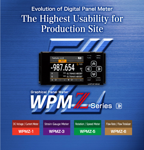 Ứng dụng bộ hiển thị số đa năng Watanabe WPMZ series